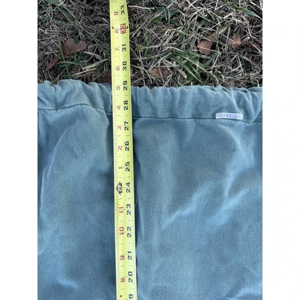 US Military Laundry Barracks Bag- Green‎ Canvas Drawstring Army